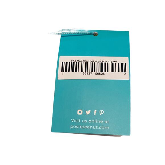 NWT Posh Peanut Happy Tie Dye Girls Skorts Size 12 Years - Picture 4 of 7